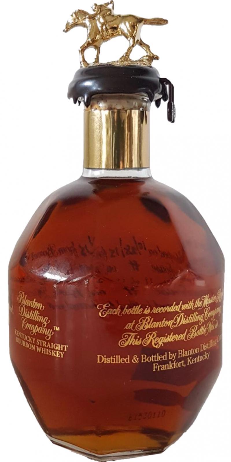 Blanton's Single Barrel Gold Edition