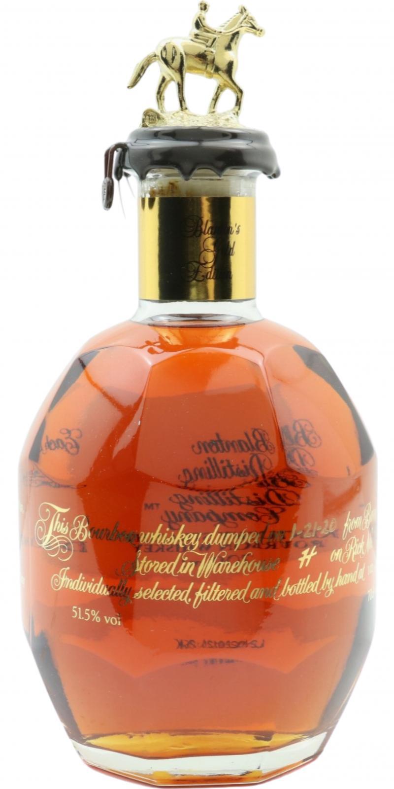 Blanton's Single Barrel Gold Edition