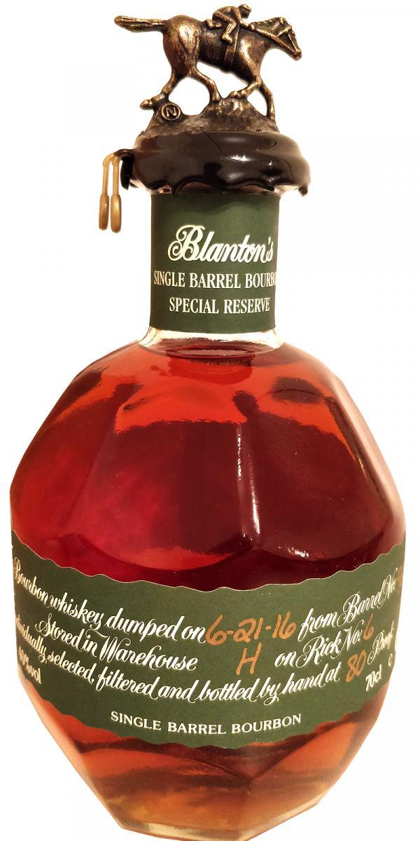 Blanton's Single Barrel Special Reserve