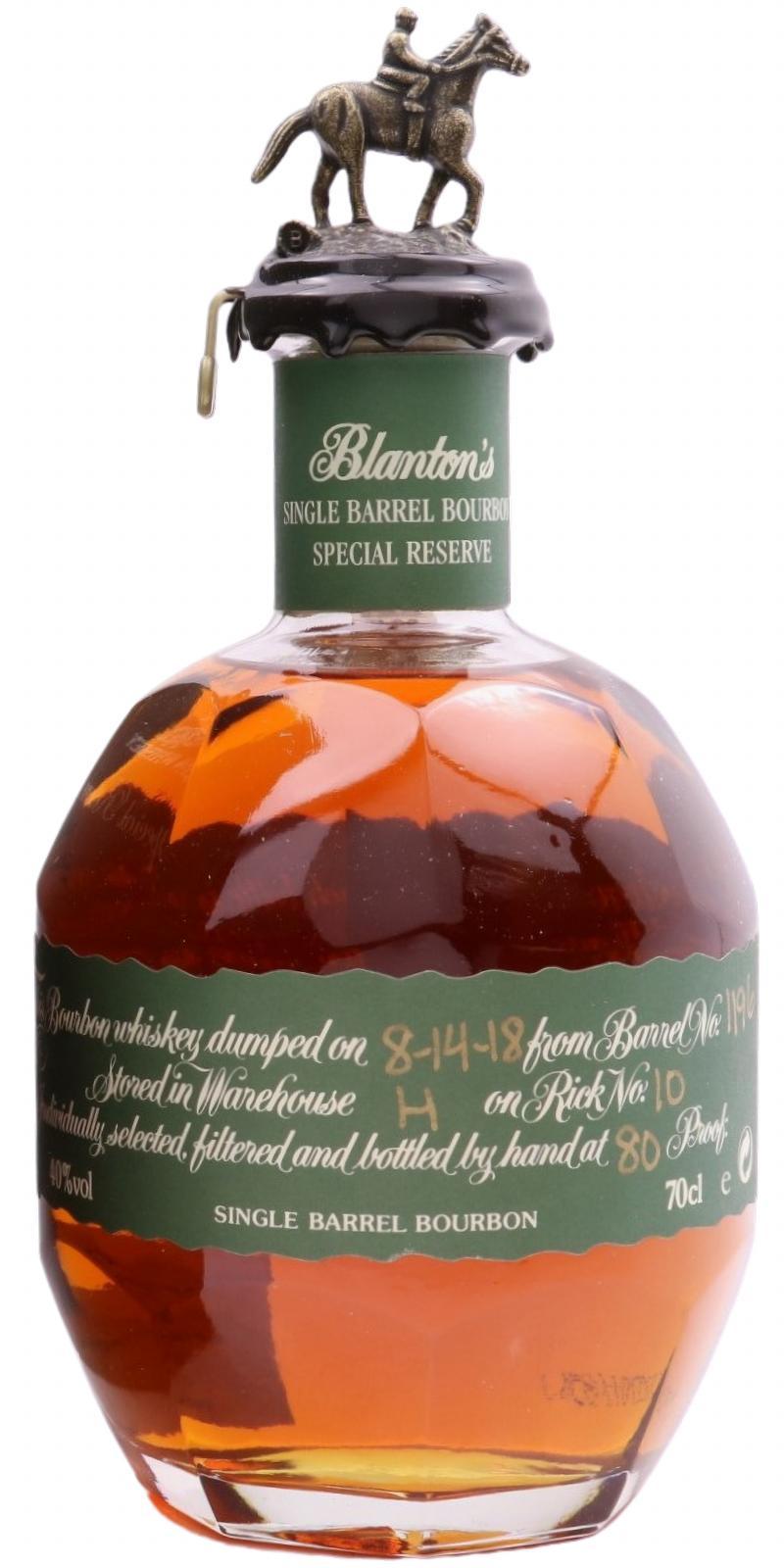 Blanton's Single Barrel Special Reserve