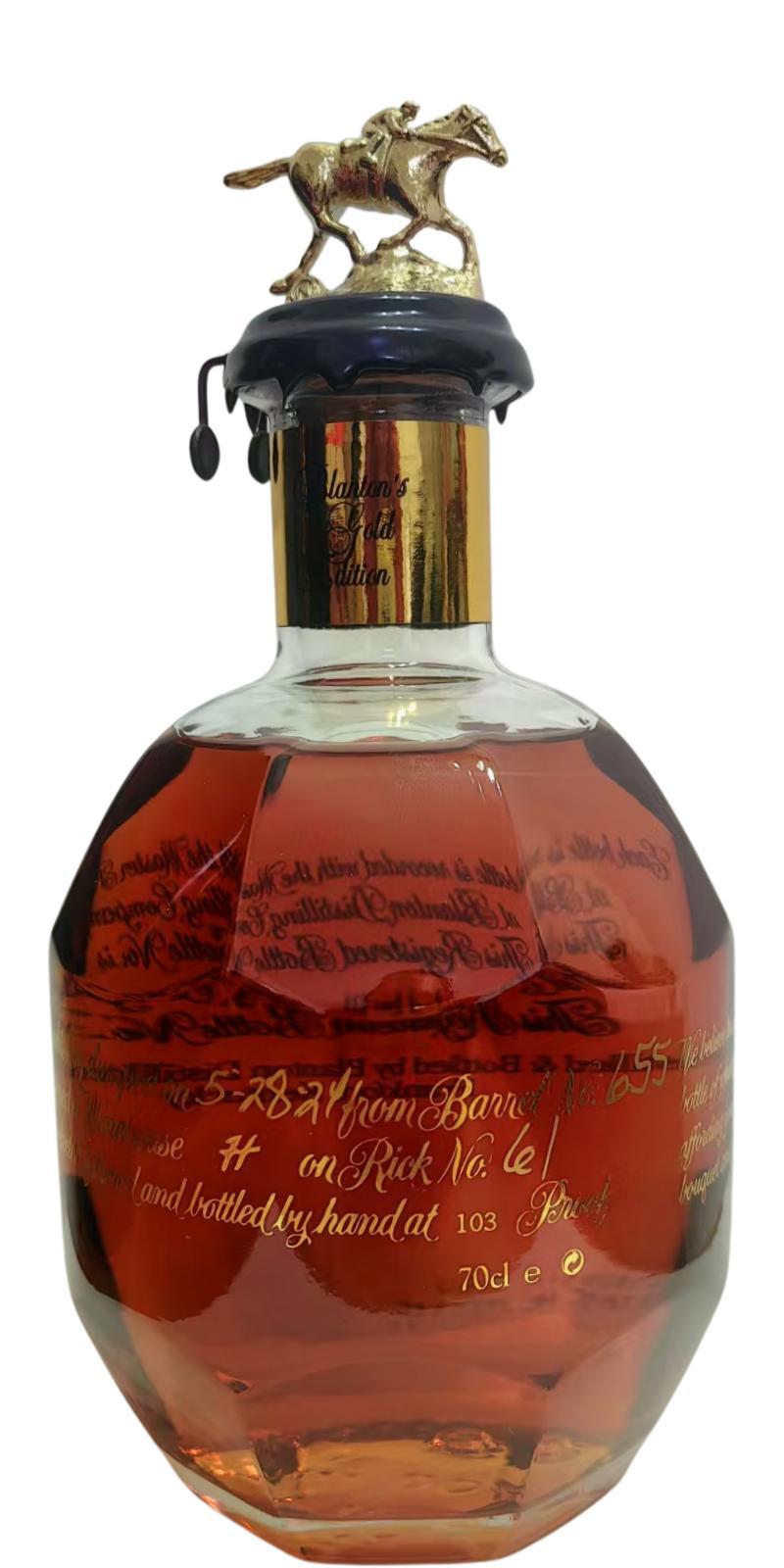 Blanton's Single Barrel Gold Edition