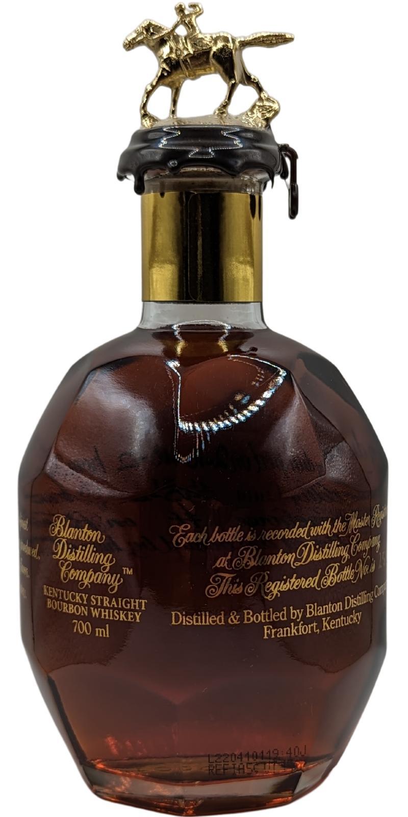 Blanton's Single Barrel Gold Edition