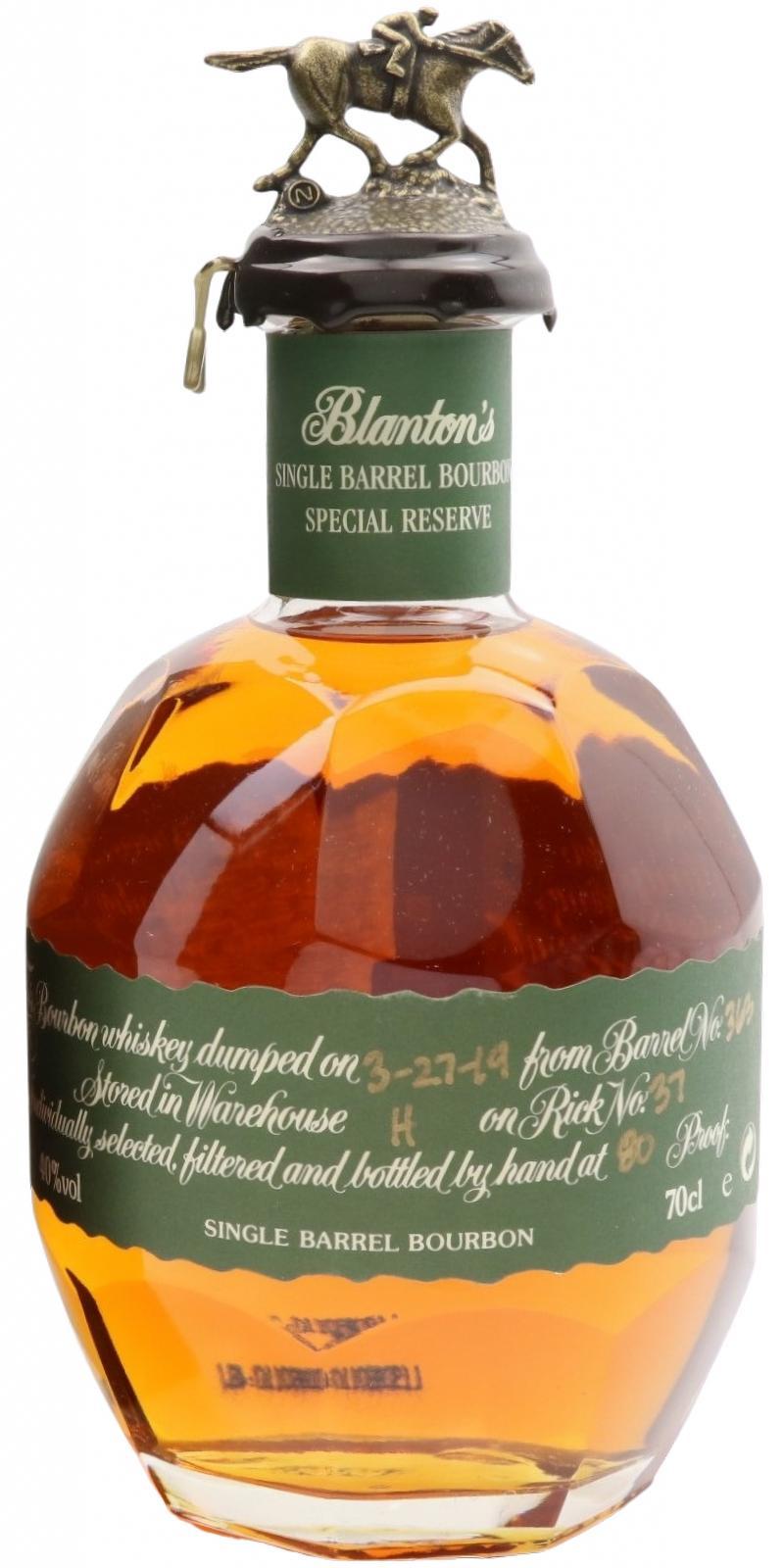 Blanton's Single Barrel Special Reserve