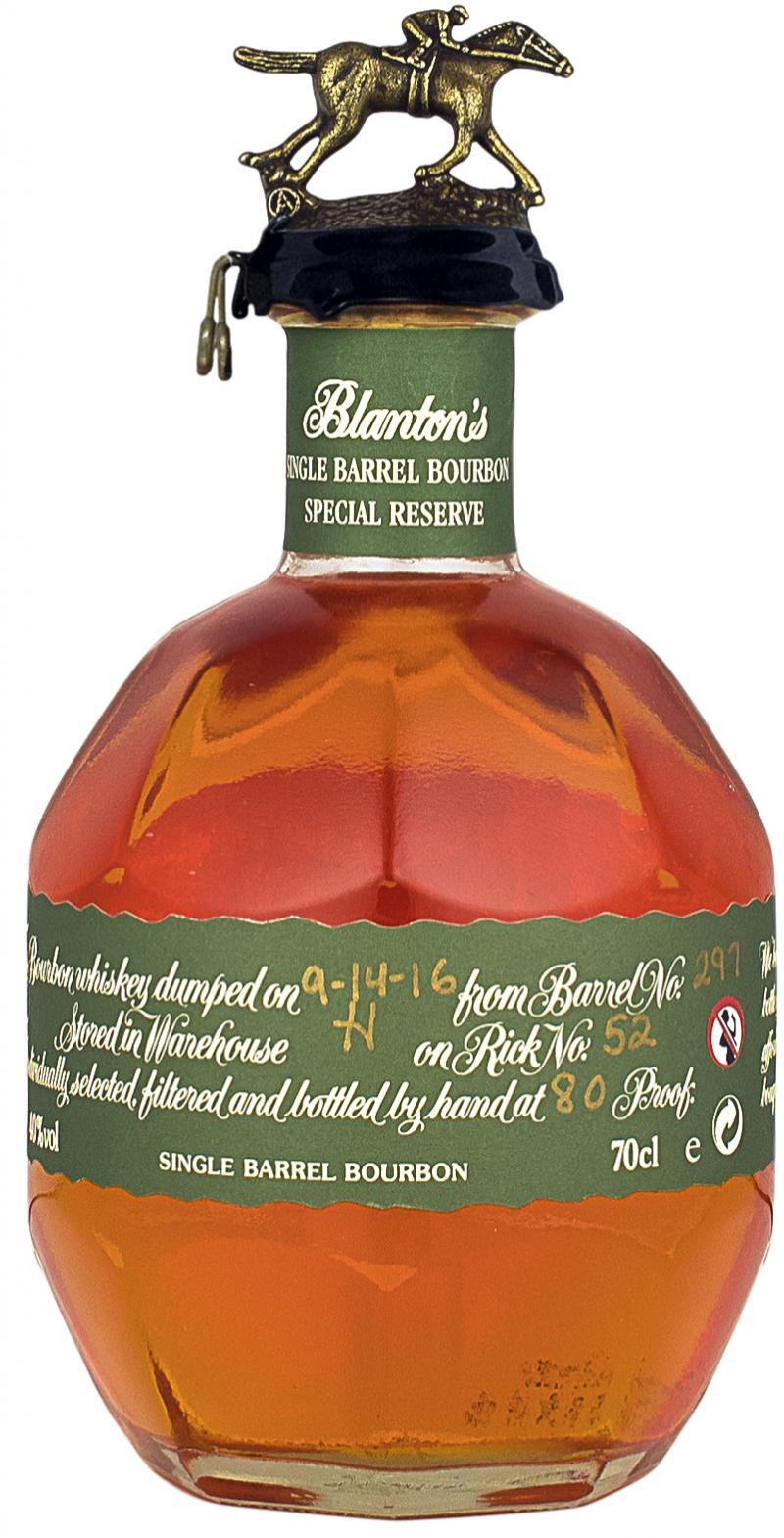 Blanton's Single Barrel Special Reserve