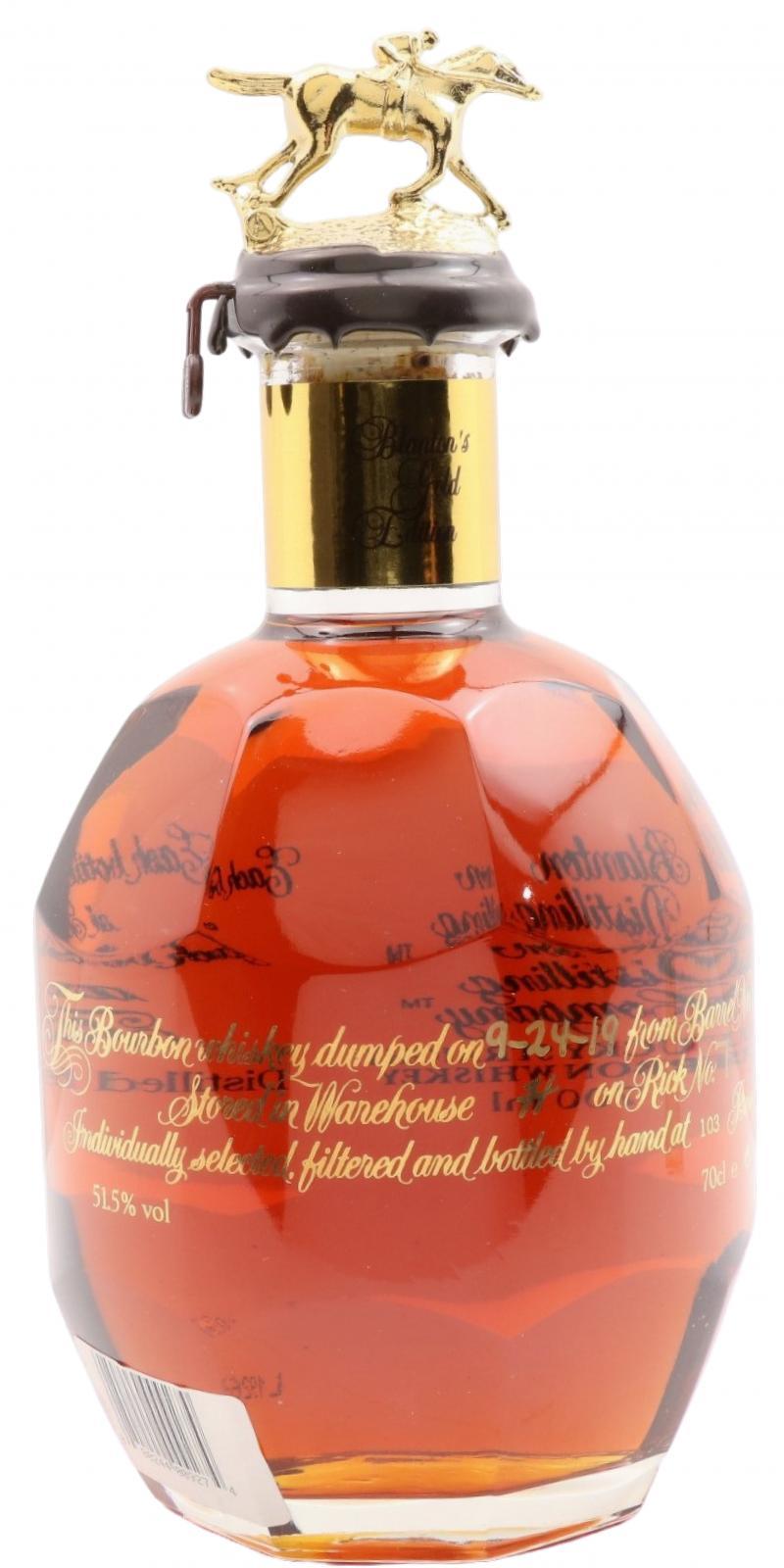 Blanton's Single Barrel Gold Edition