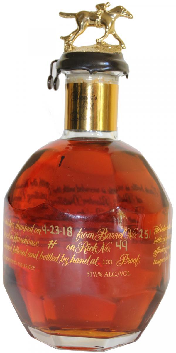 Blanton's Single Barrel Gold Edition