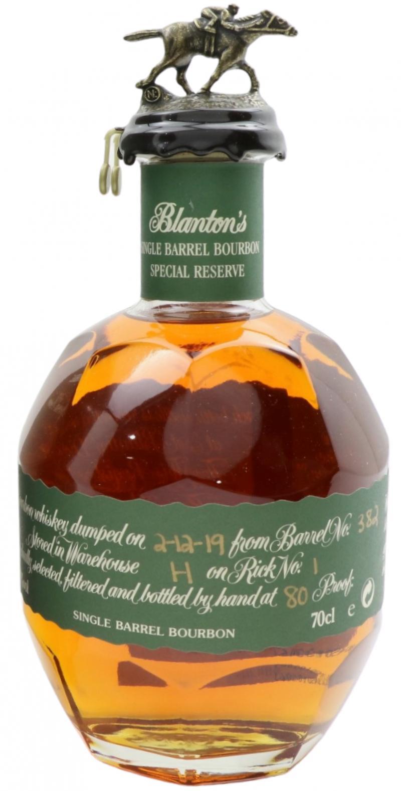 Blanton's Single Barrel Special Reserve
