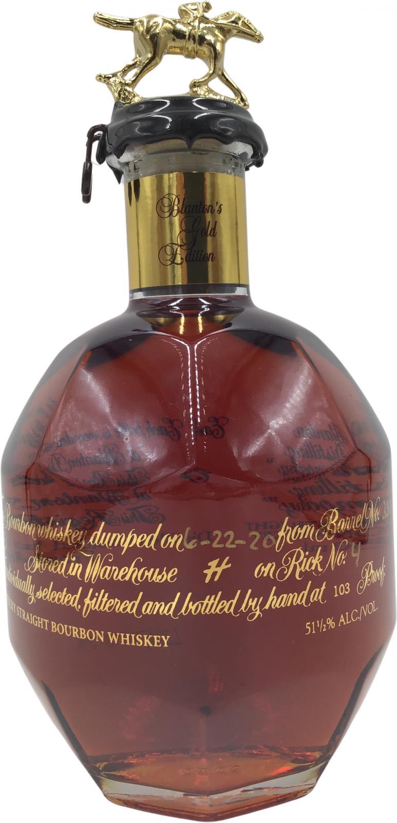 Blanton's Single Barrel Gold Edition