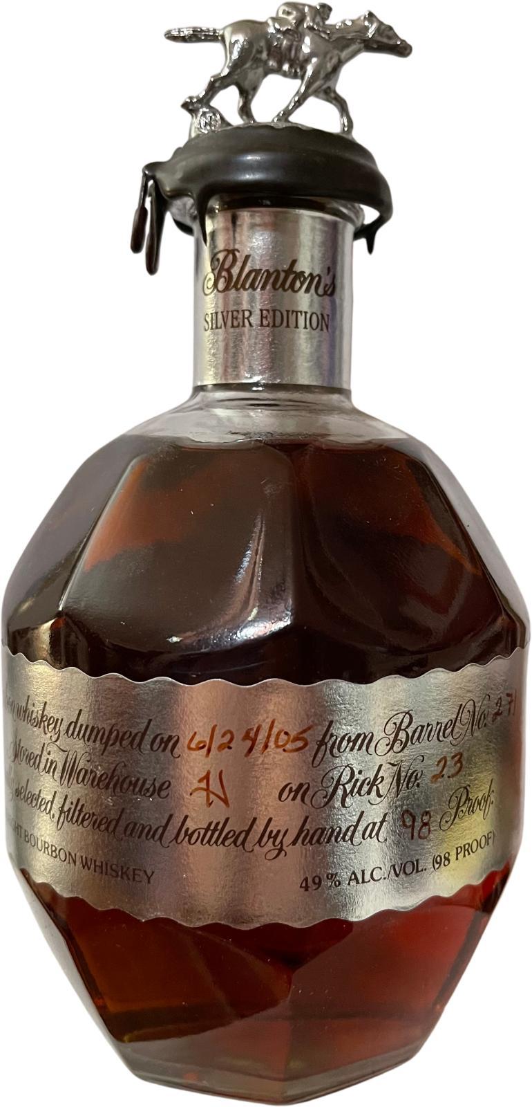 Blanton's Single Barrel Silver Edition