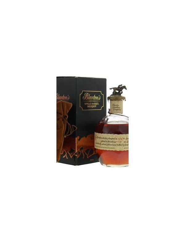 Blanton's Single Barrel Bourbon Whiskey Black Edition