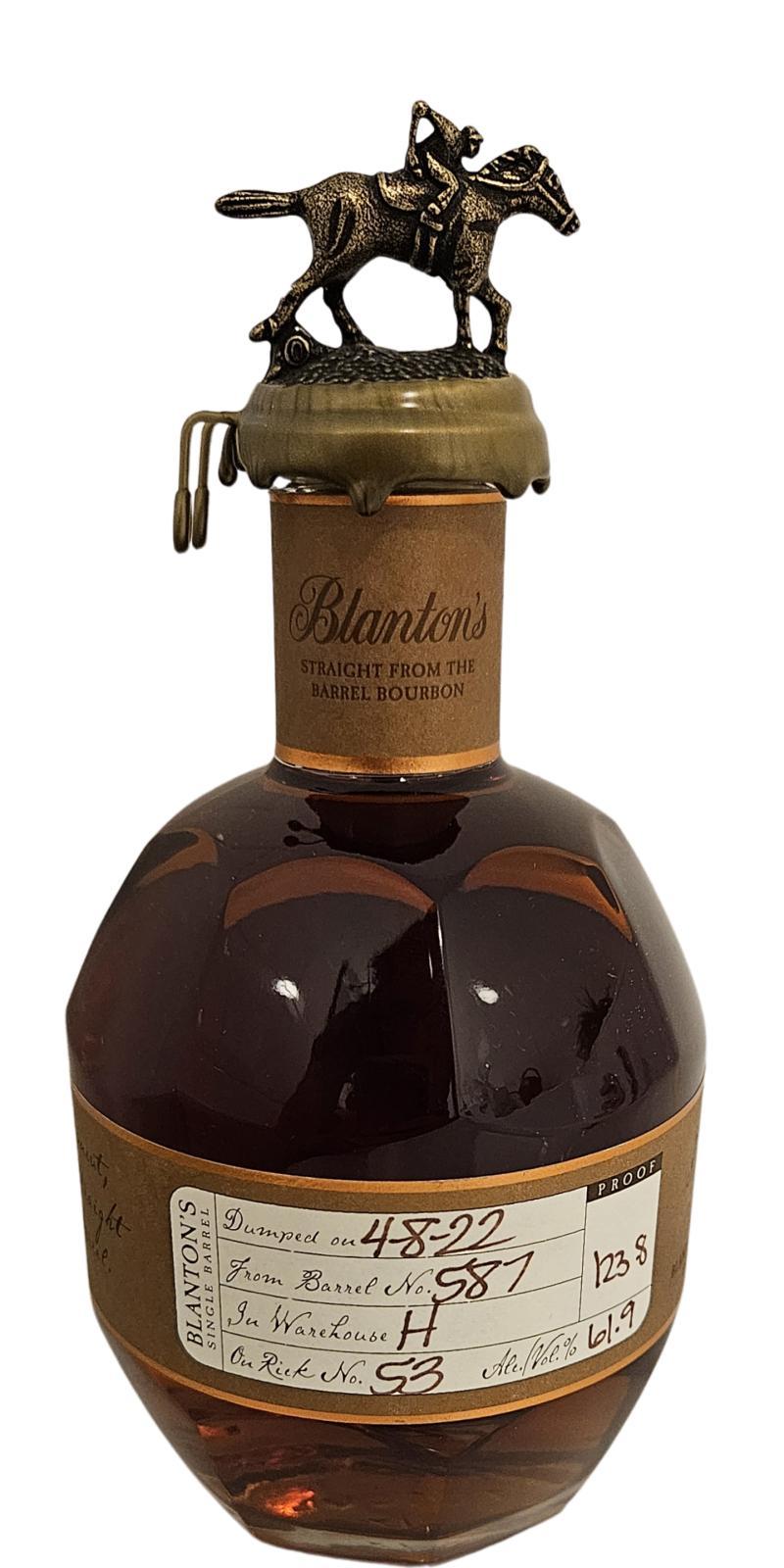 Blanton's Straight from the barrel