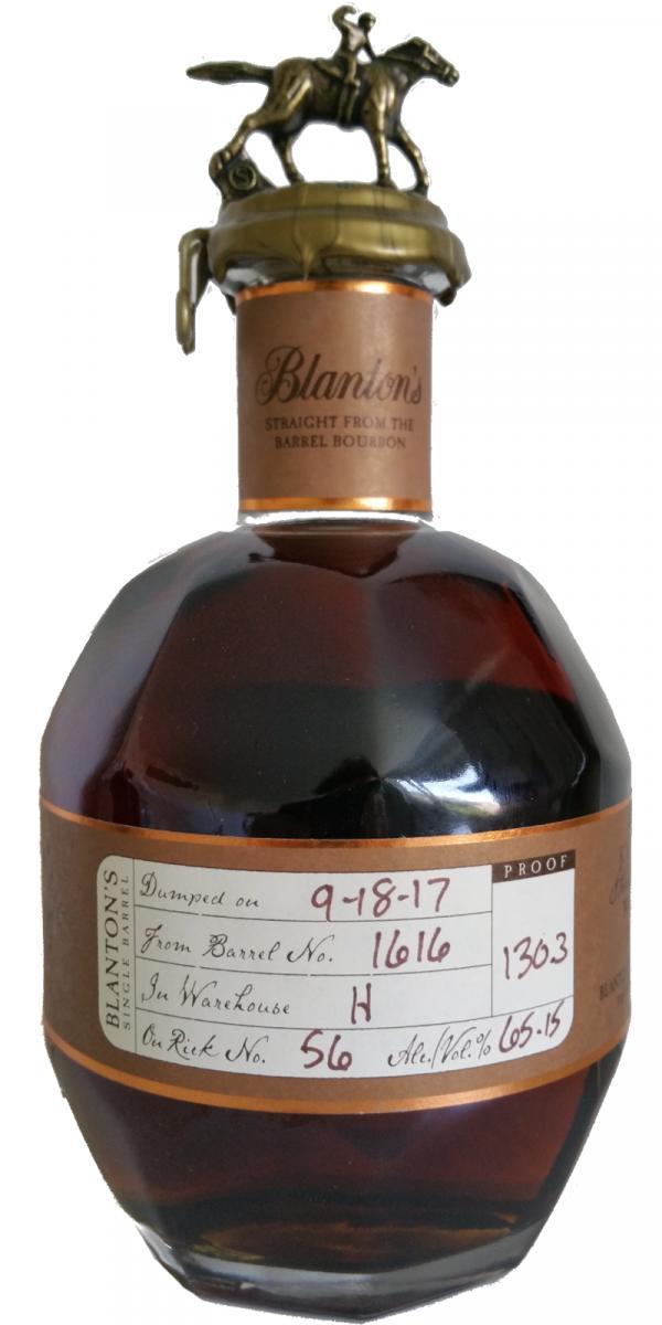 Blanton's Straight from the Barrel