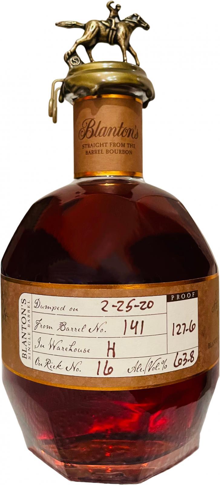 Blanton's Straight from the Barrel