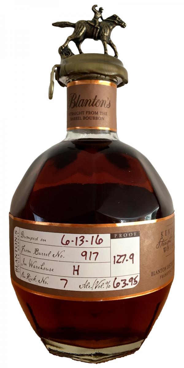 Blanton's Straight from the Barrel