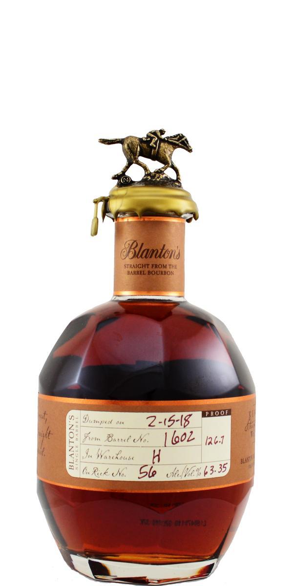 Blanton's Straight from the Barrel
