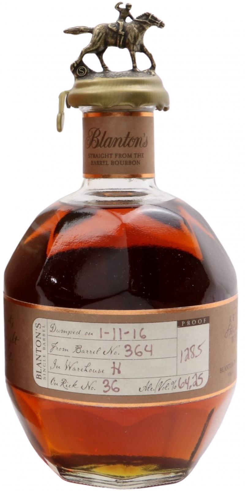 Blanton's Straight from the Barrel