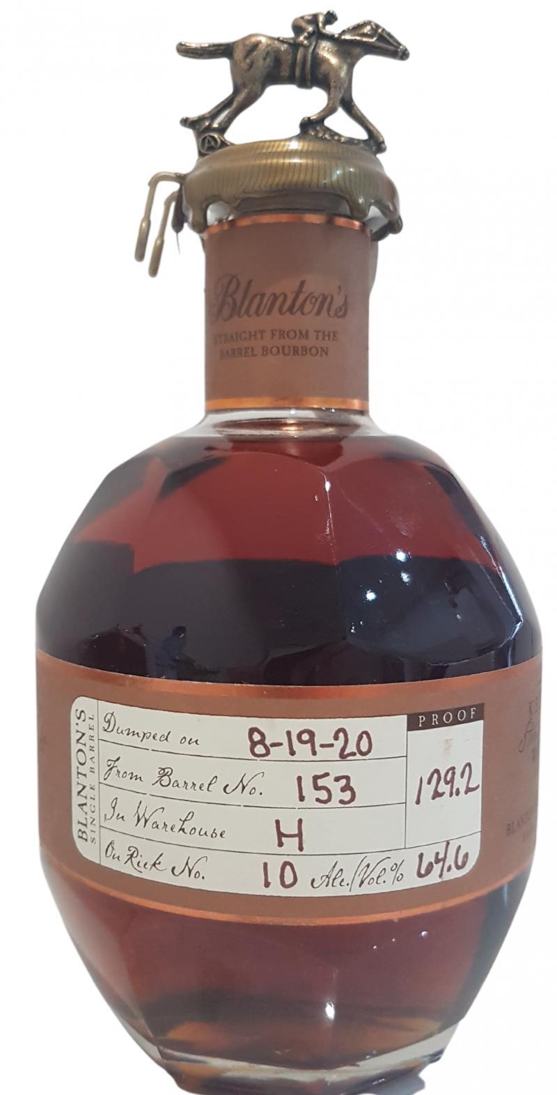 Blanton's Straight from the Barrel