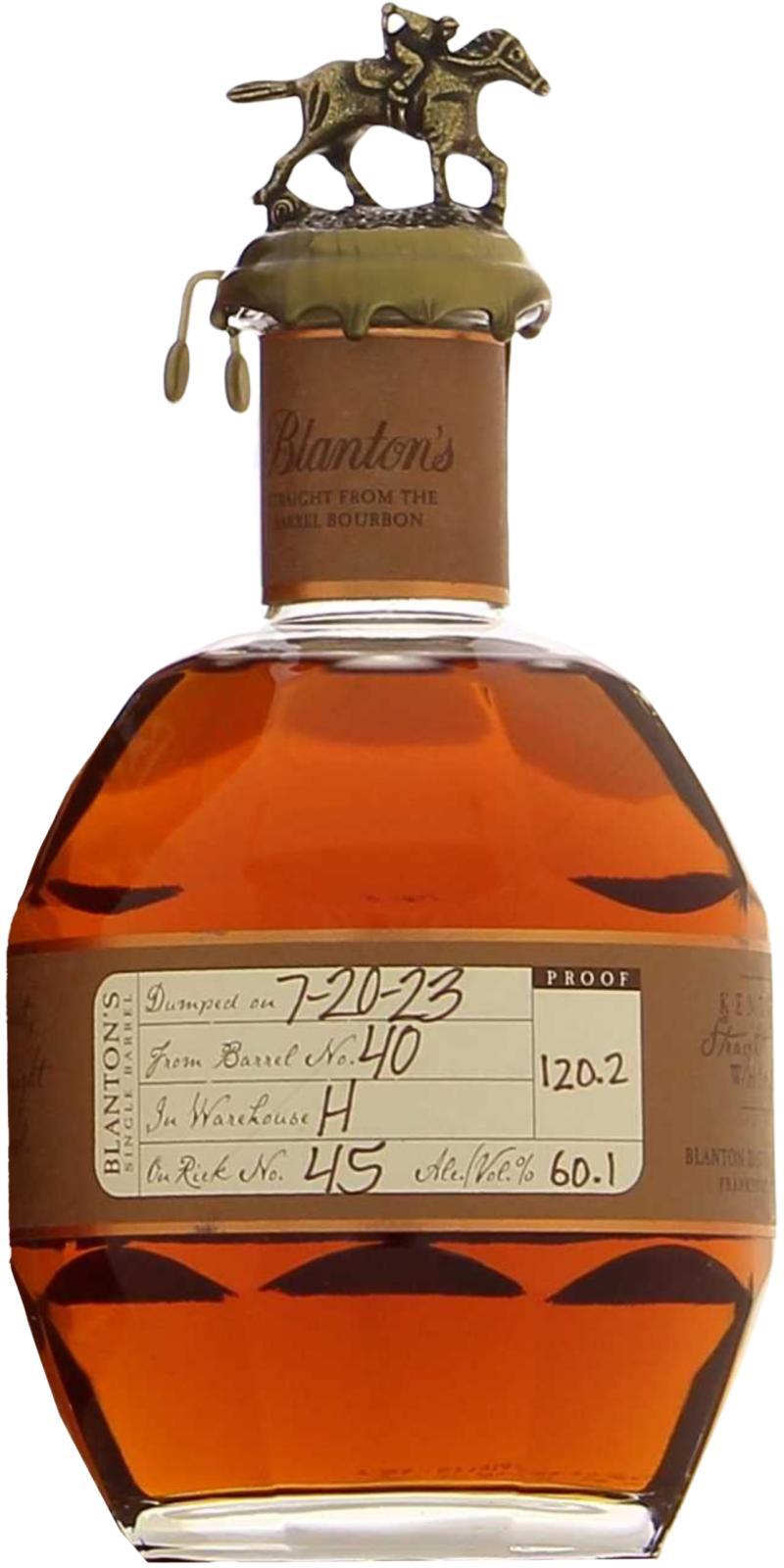 Blanton's Straight From The Barrel