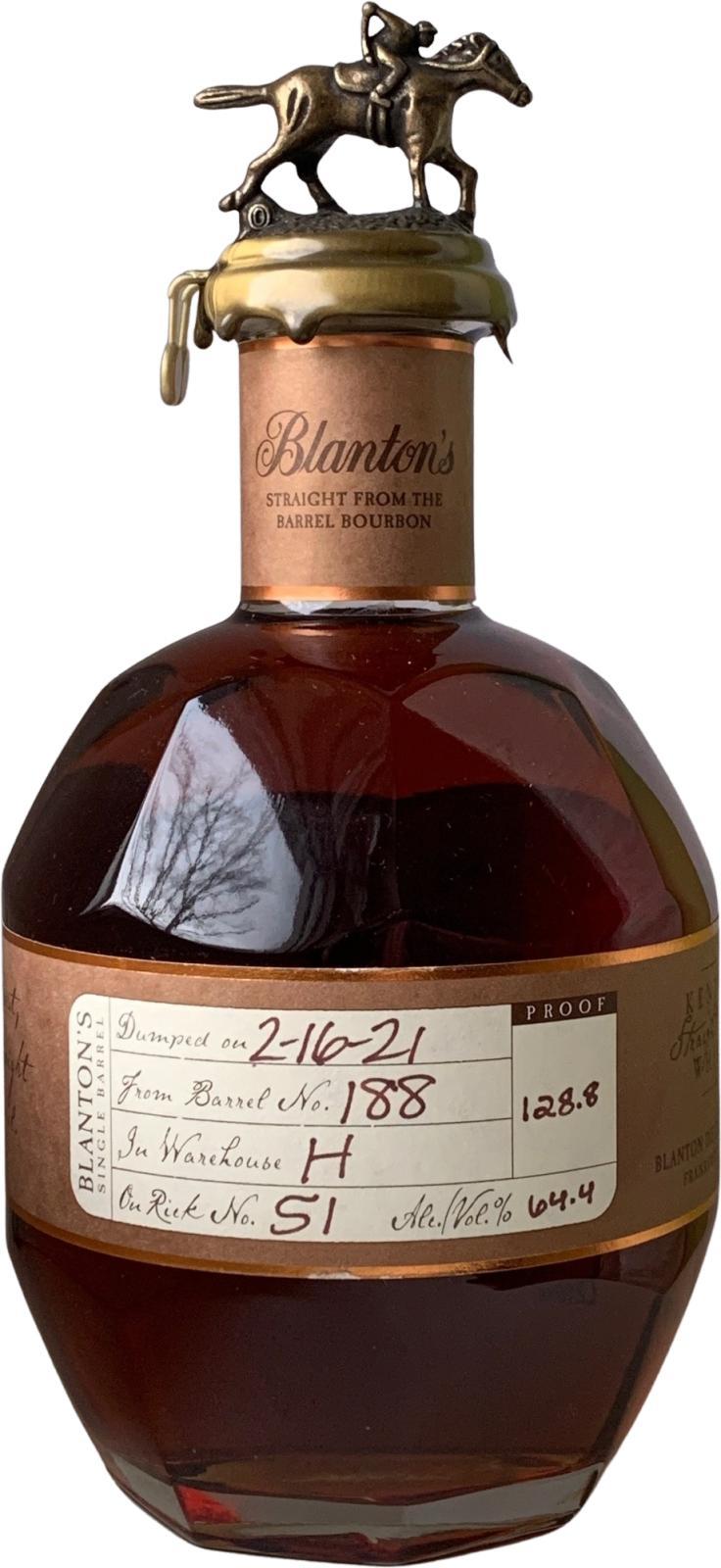 Blanton's Straight from the Barrel