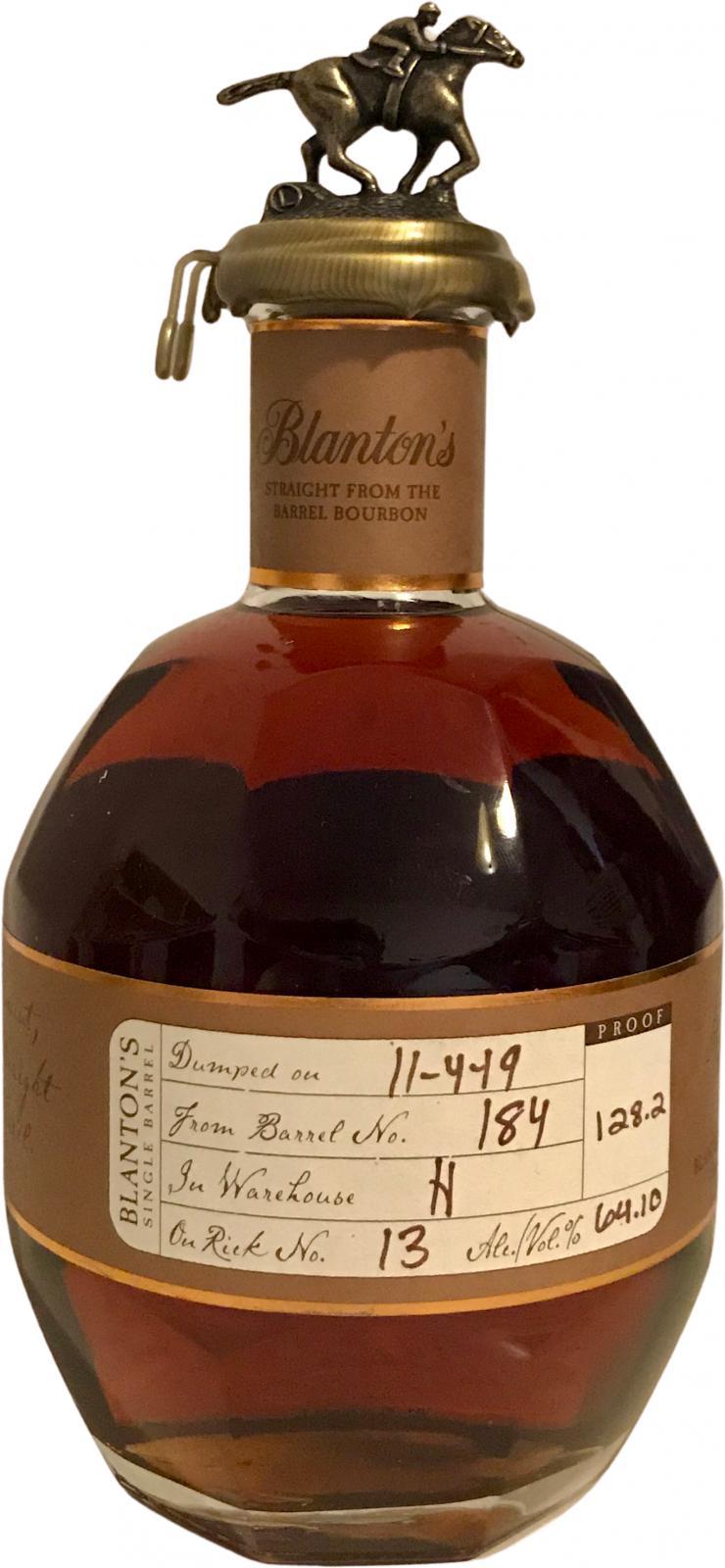 Blanton's Straight from the Barrel