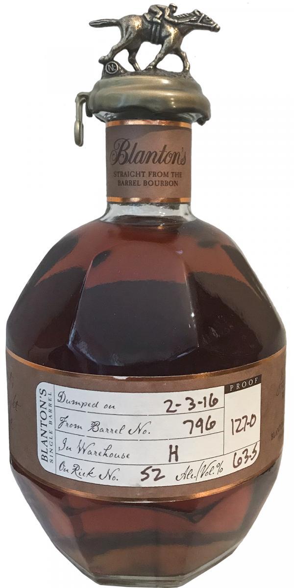 Blanton's Straight from the Barrel