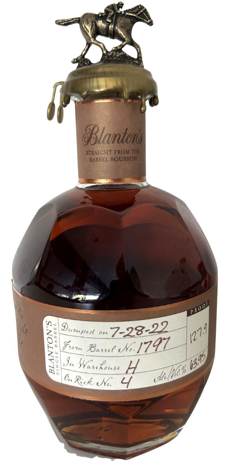 Blanton's Straight From The Barrel
