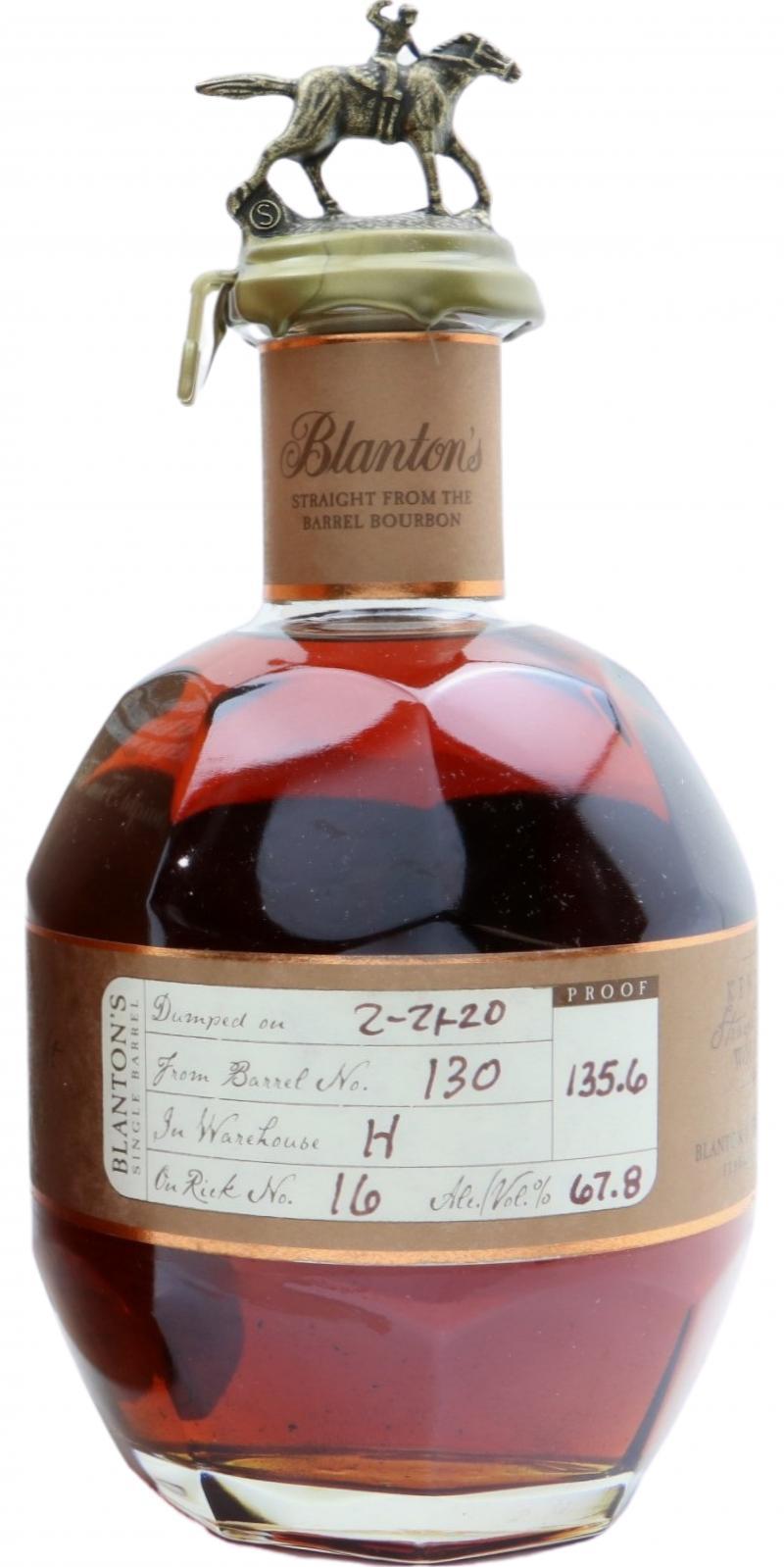 Blanton's Straight from the Barrel