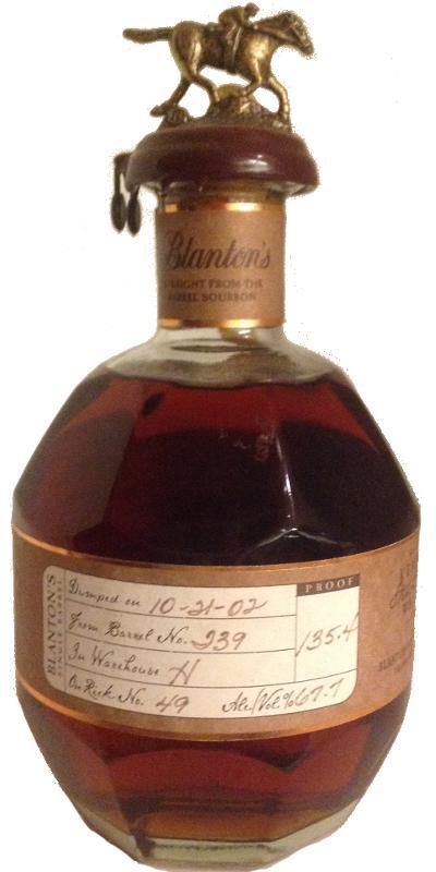 Blanton's Straight from the Barrel