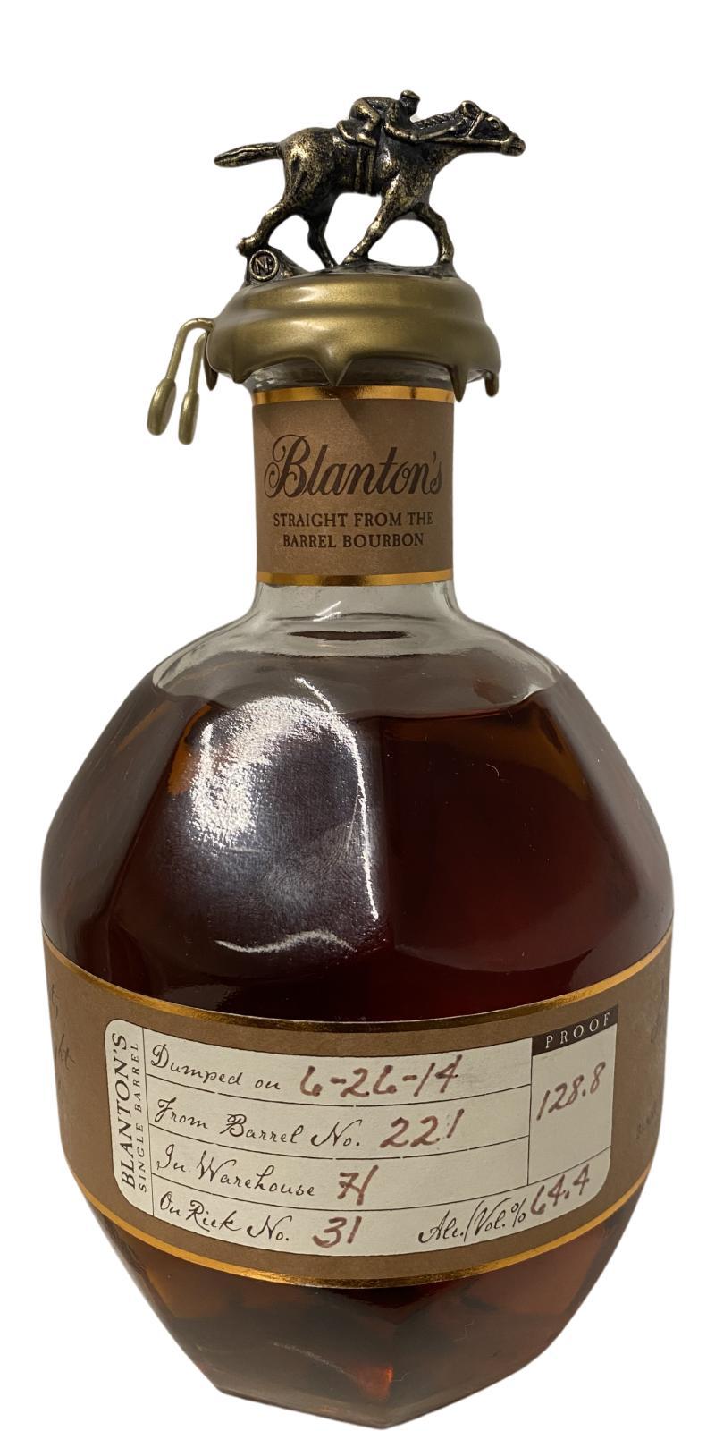 Blanton's Straight from the Barrel