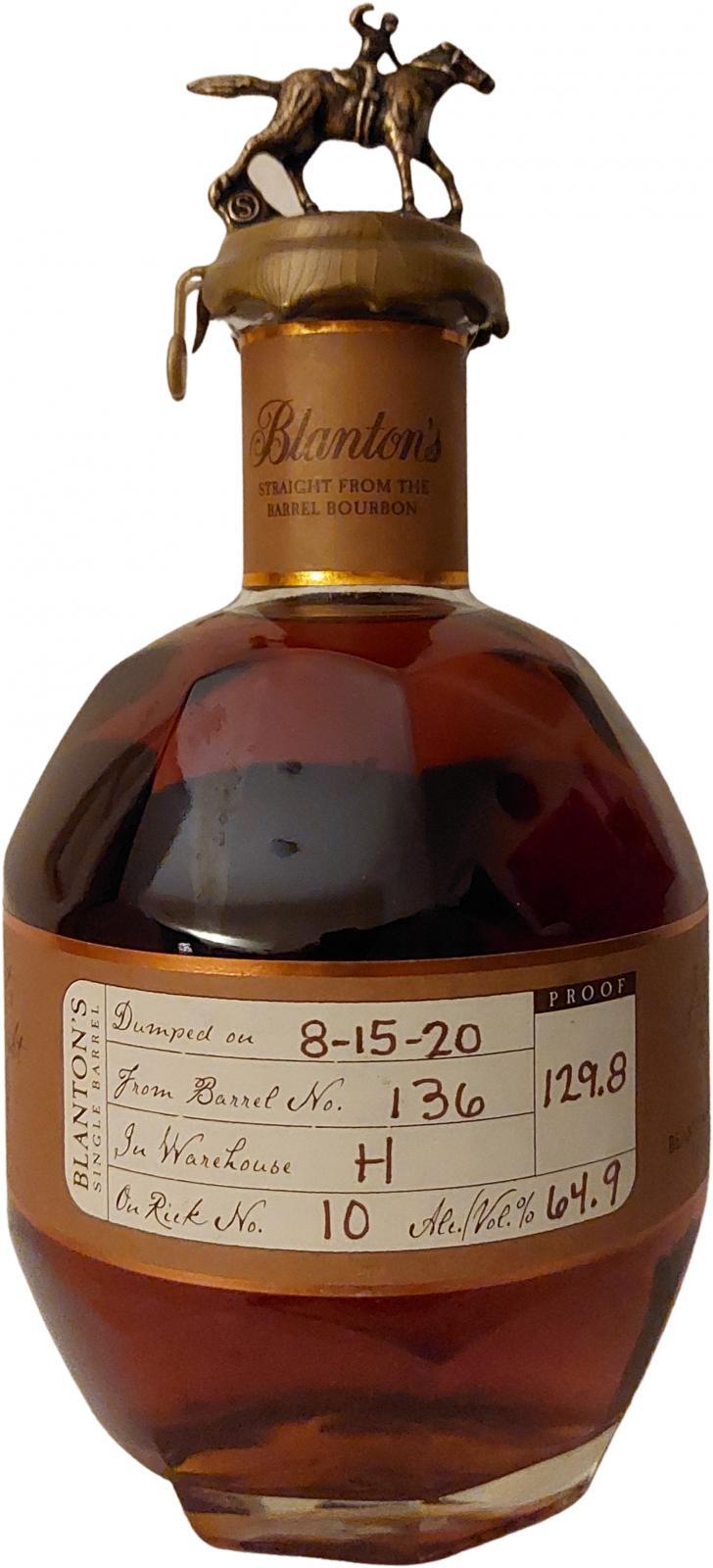 Blanton's Straight from the Barrel