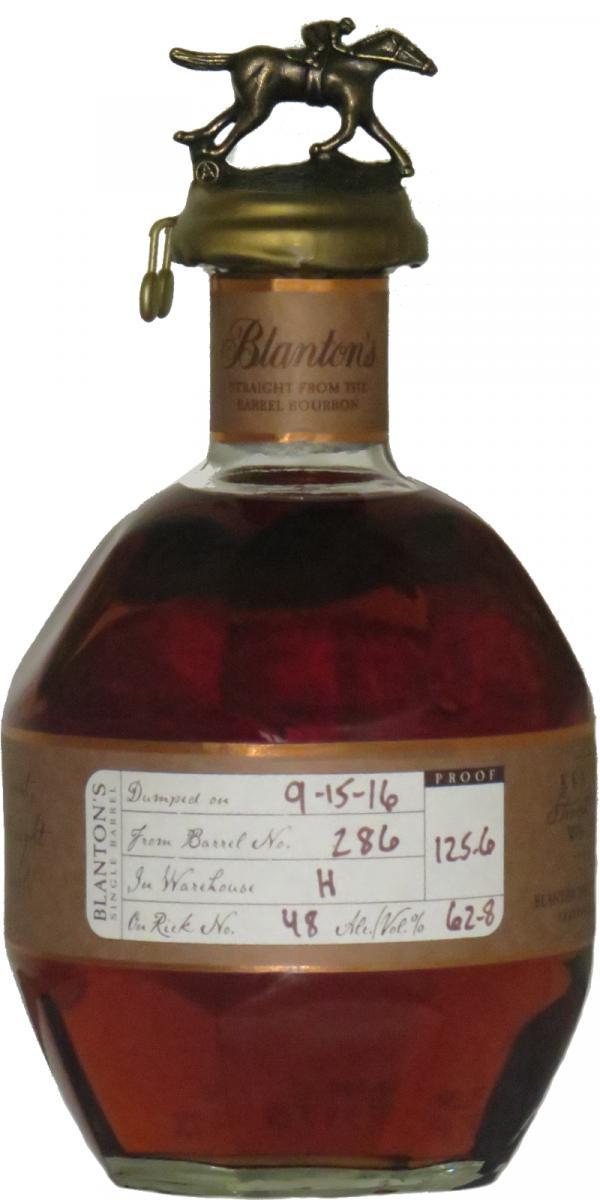 Blanton's Straight from the Barrel