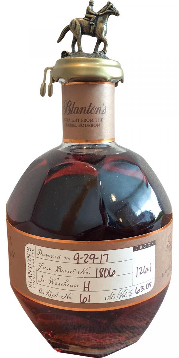 Blanton's Straight from the Barrel