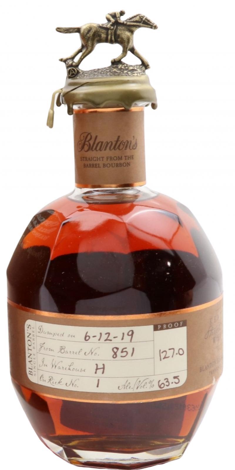 Blanton's Straight from the Barrel