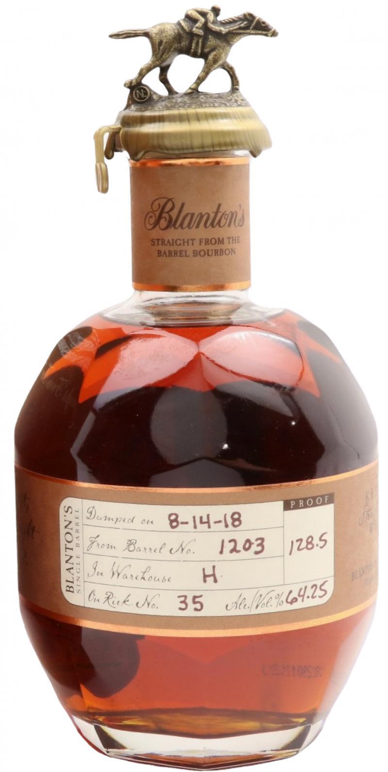 Blanton's Straight from the Barrel