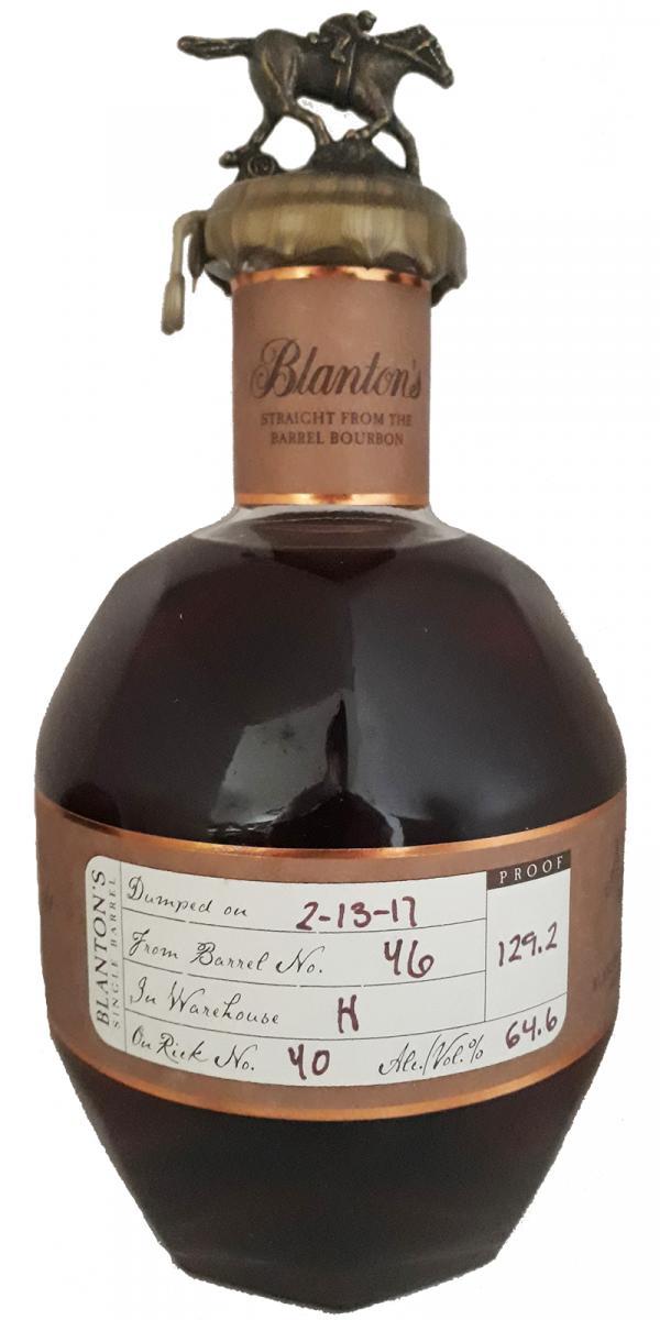 Blanton's Straight from the Barrel