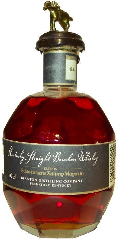 Blanton's Straight from the Barrel Edition Süddeutsche Zeitung Magazin