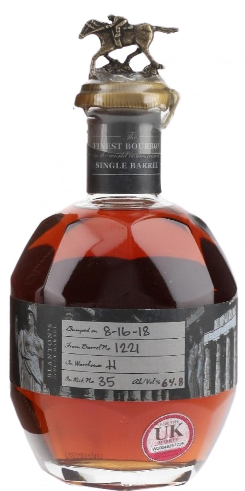 Blanton's Straight from the Barrel Athens Edition