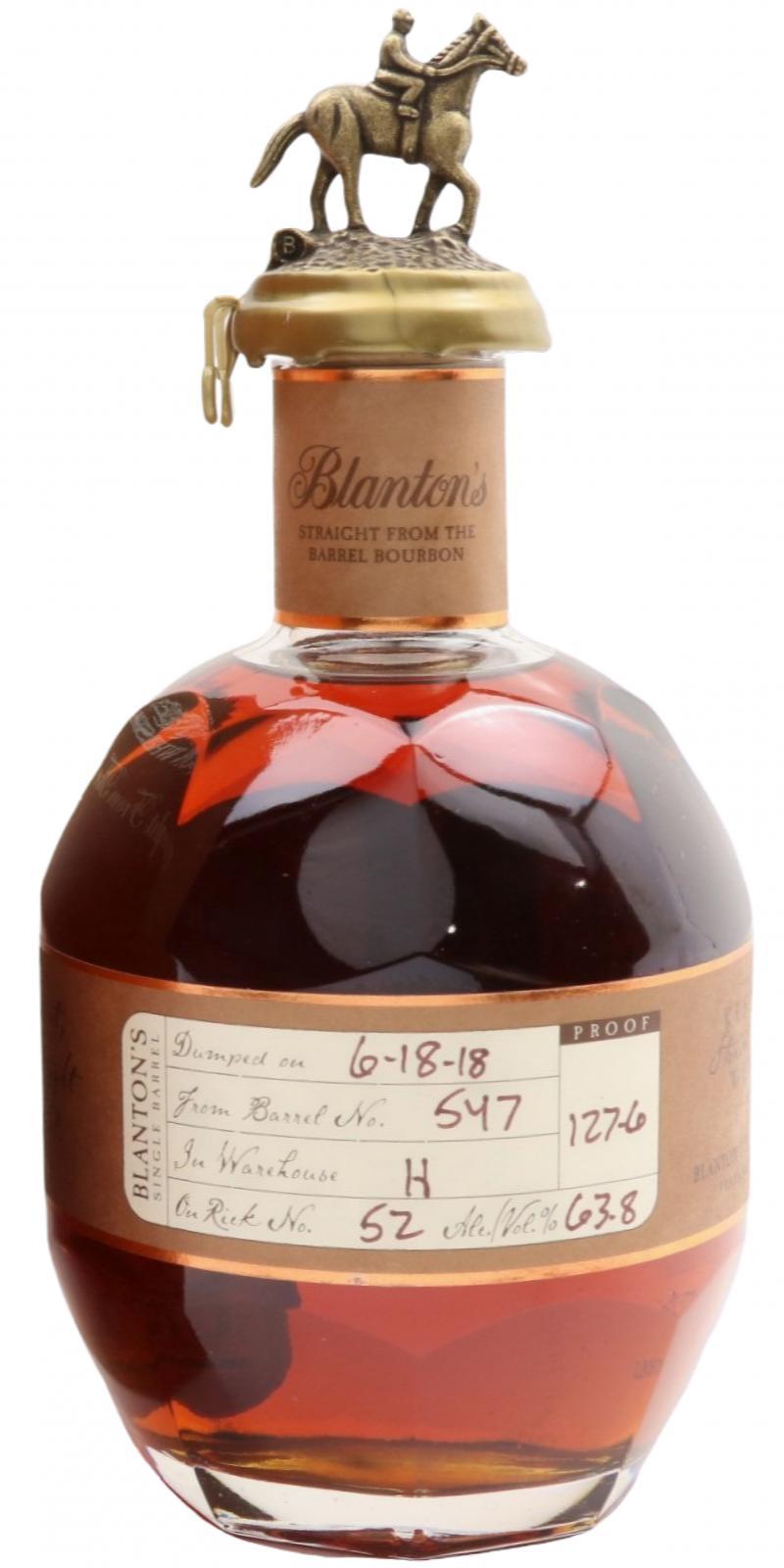 Blanton's Straight from the Barrel
