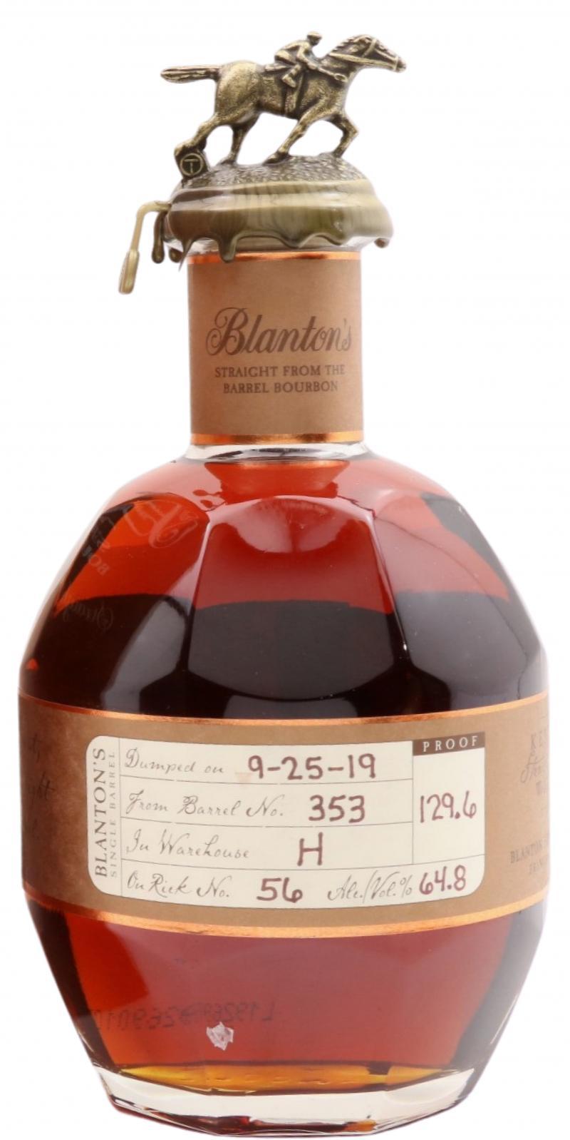 Blanton's Straight from the Barrel