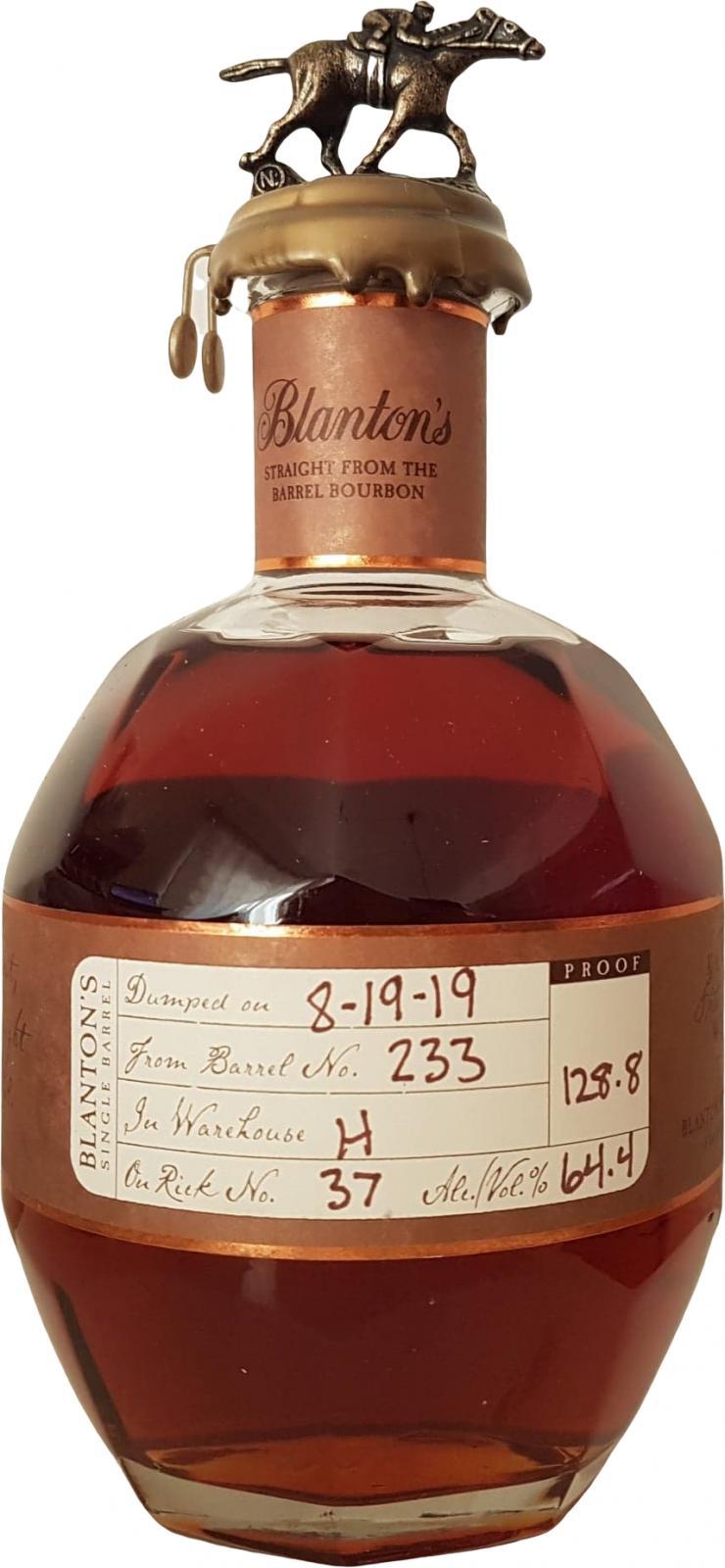 Blanton's Straight from the Barrel