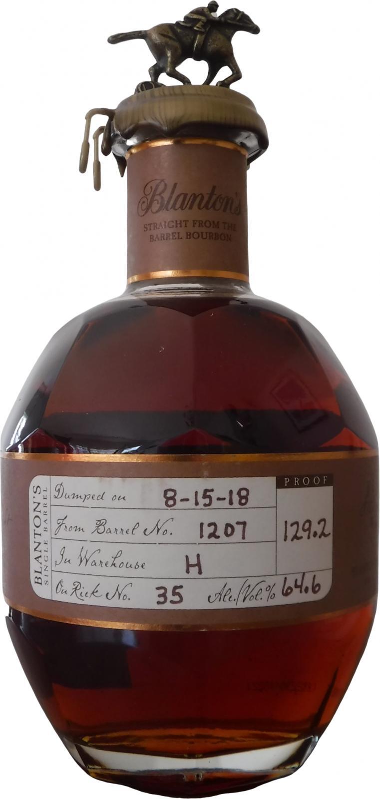 Blanton's Straight from the Barrel