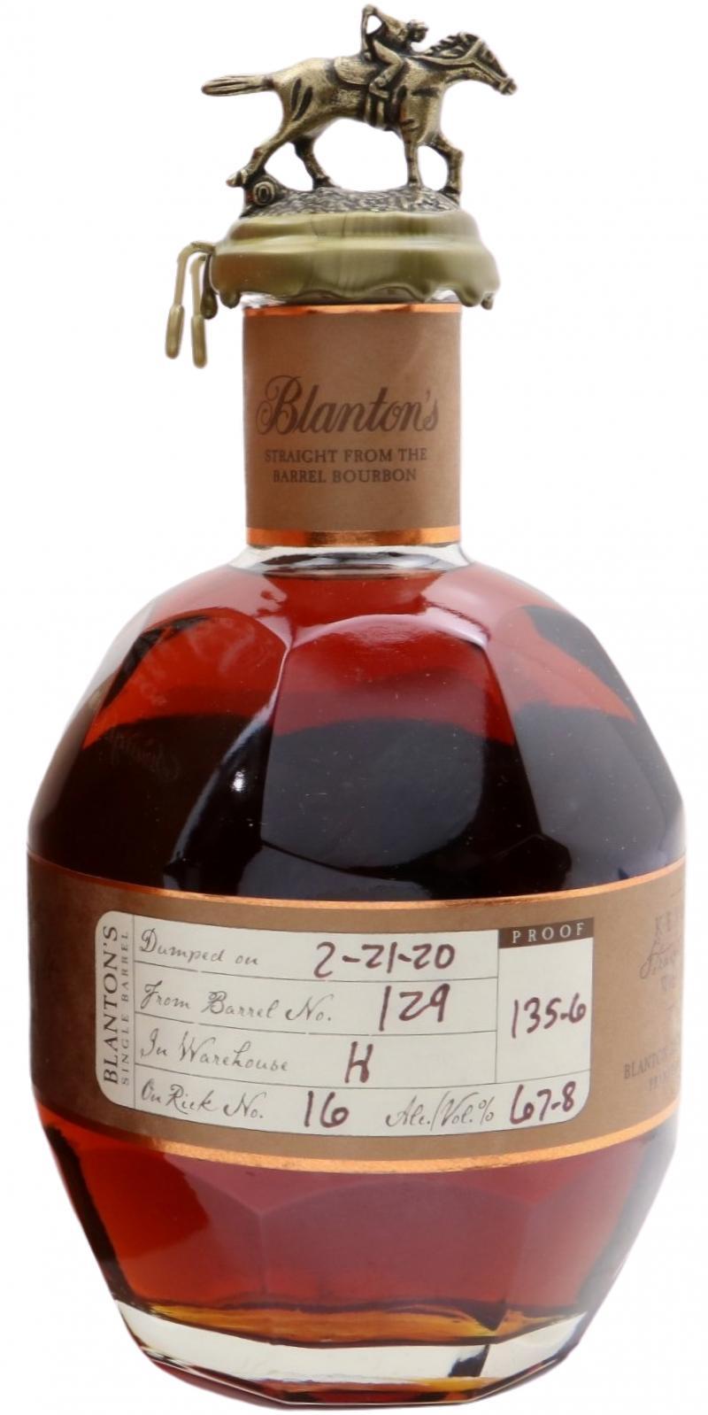 Blanton's Straight from the Barrel