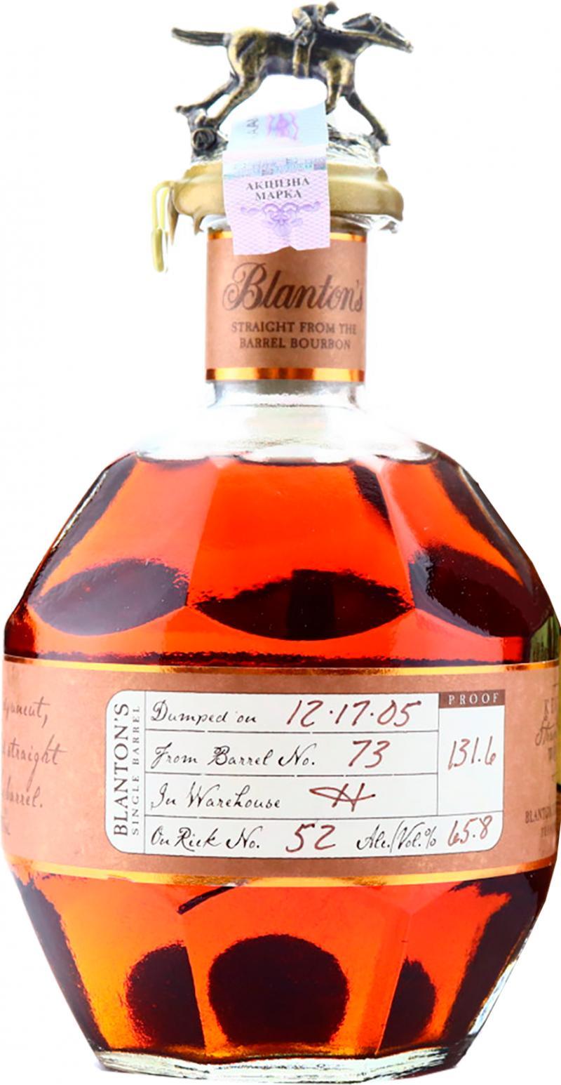 Blanton's Straight from the Barrel