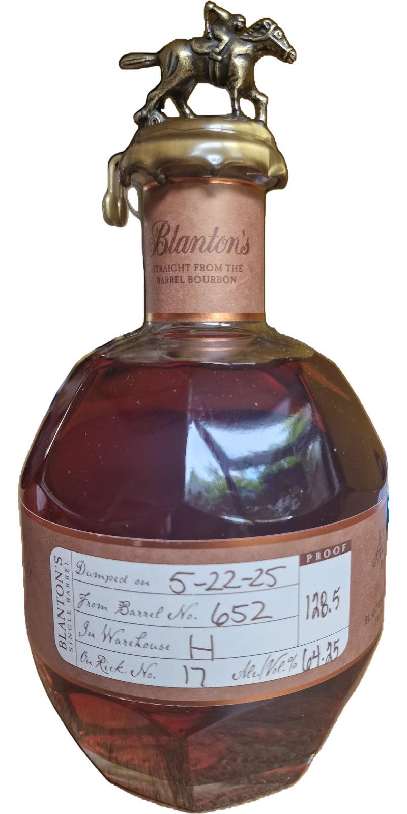 Blanton's Straight From The Barrel Straight From The Barrel