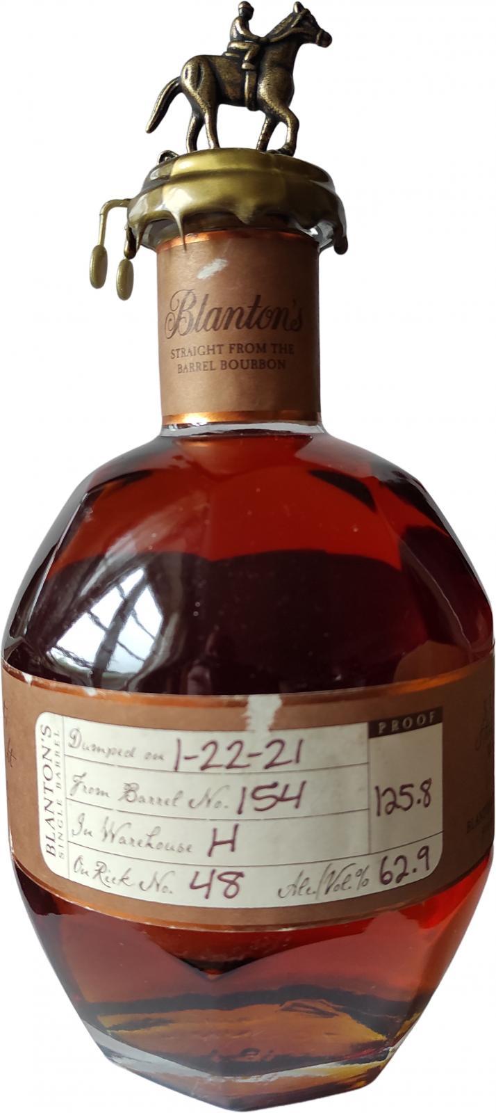 Blanton's Straight from the Barrel