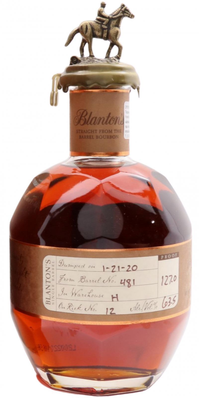 Blanton's Straight from the Barrel
