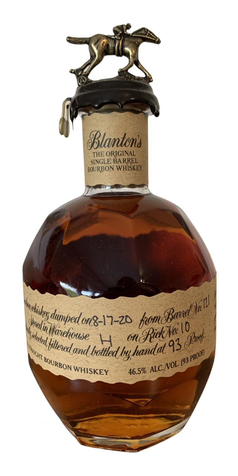 Blanton's The Original Single Barrel Bourbon Whiskey