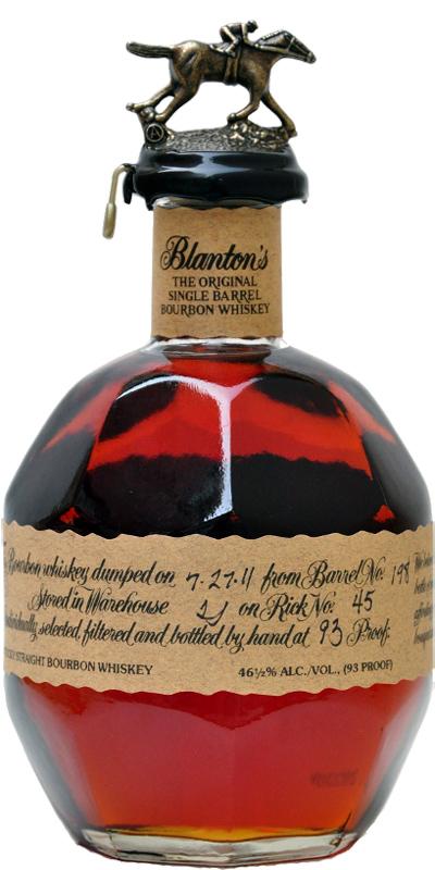 Blanton's The Original Single Barrel Bourbon Whiskey