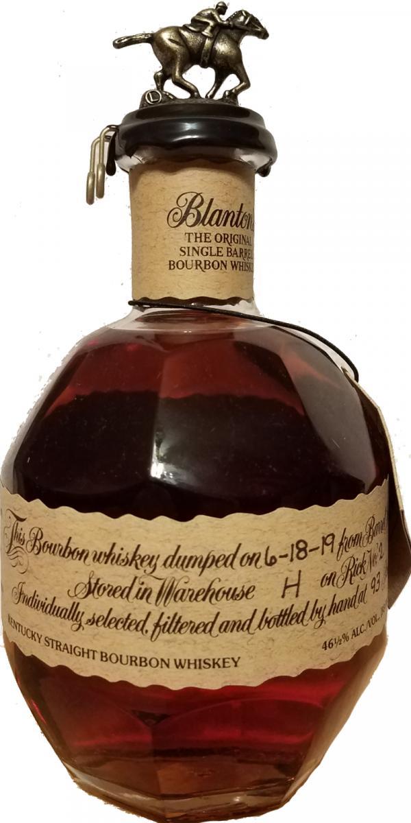 Blanton's The Original Single Barrel Bourbon Whiskey