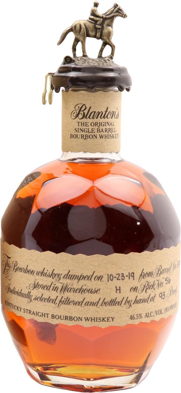 Blanton's The Original Single Barrel Bourbon Whiskey